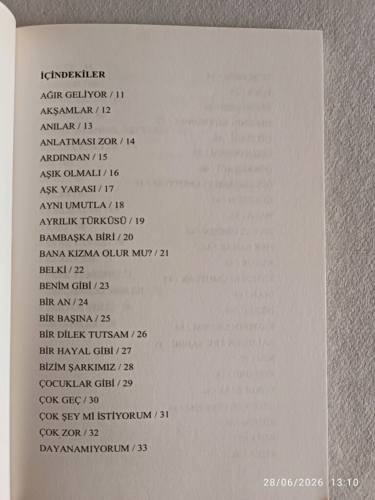 rota şiir kitabı - 2