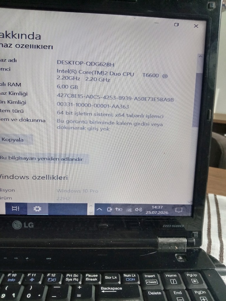 LG R 580 temiz - 4