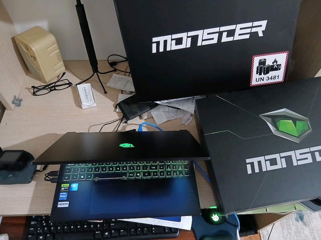RTX 5050 8GB CORE 7 250H MONSTER LAPTOP V22.2 - 4