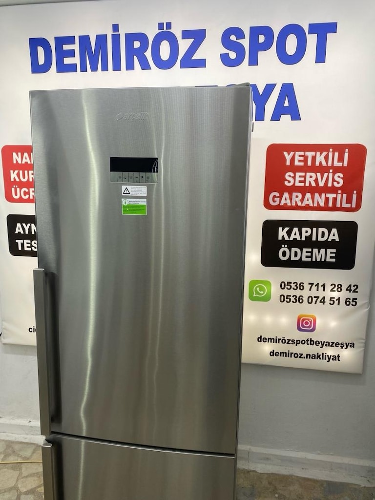 ARÇELİK BUZDOLABI İNOX 530 L - 2