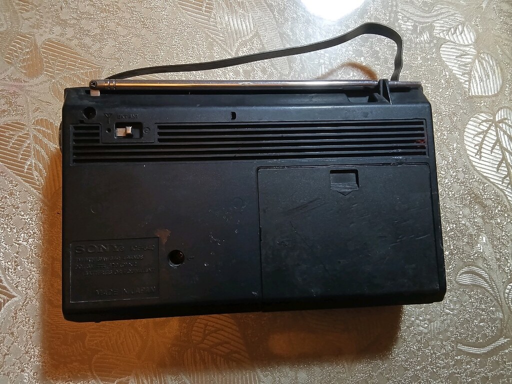Sony marka vintage el radyosu - 2