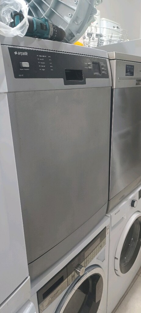 gri renk Arçelik 5 programı li bulaşık makinesi - 2