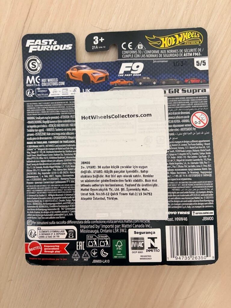 Hot Wheels 2021 Toyota GR Supra premium - 2