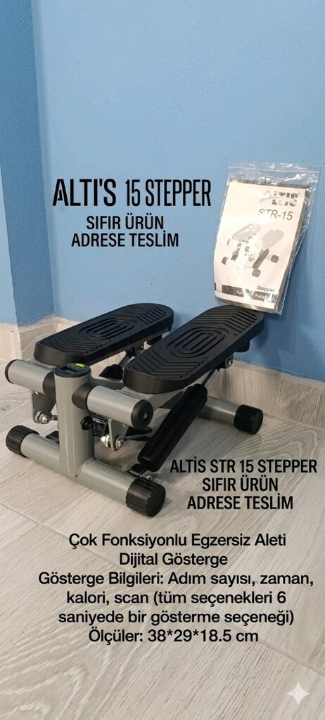 ALTİS STR 15 STEPPER SIFIR ÜRÜN ADRESE TESLİM - 4
