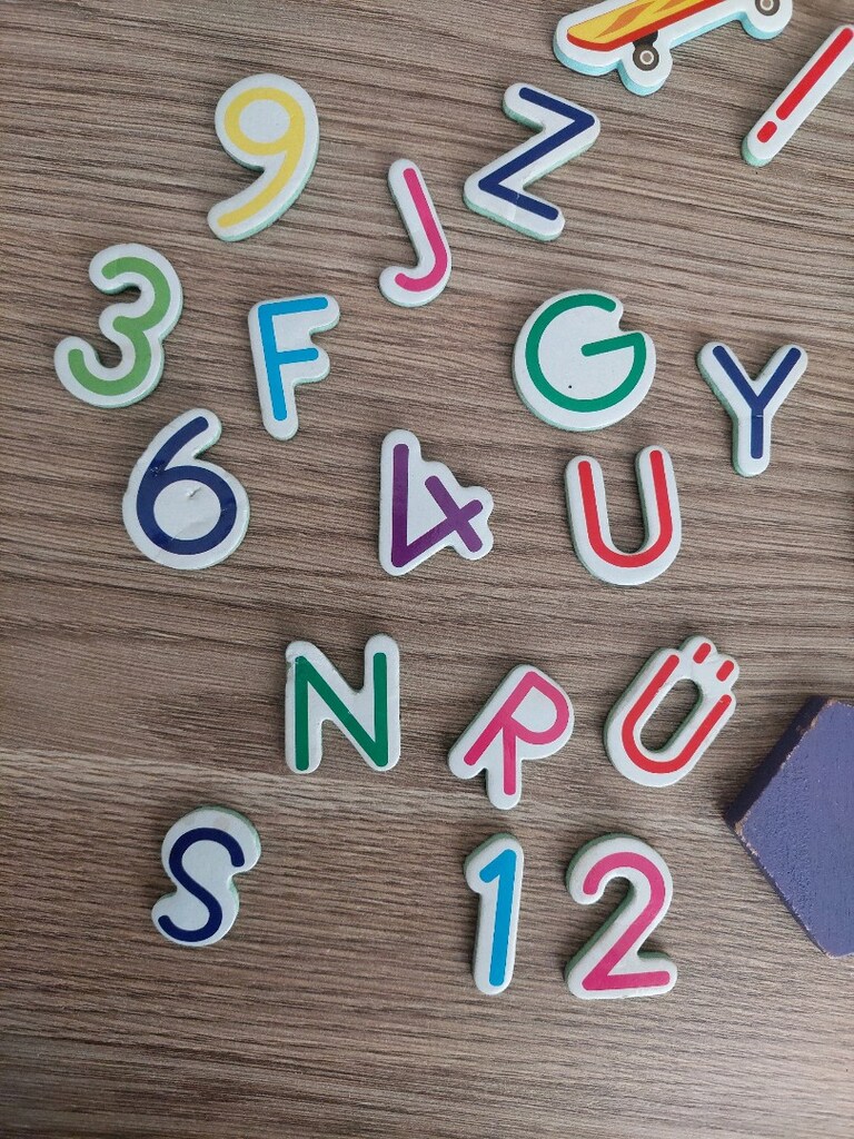 Eğitici ahşap manyetik puzzle parçaları - 3