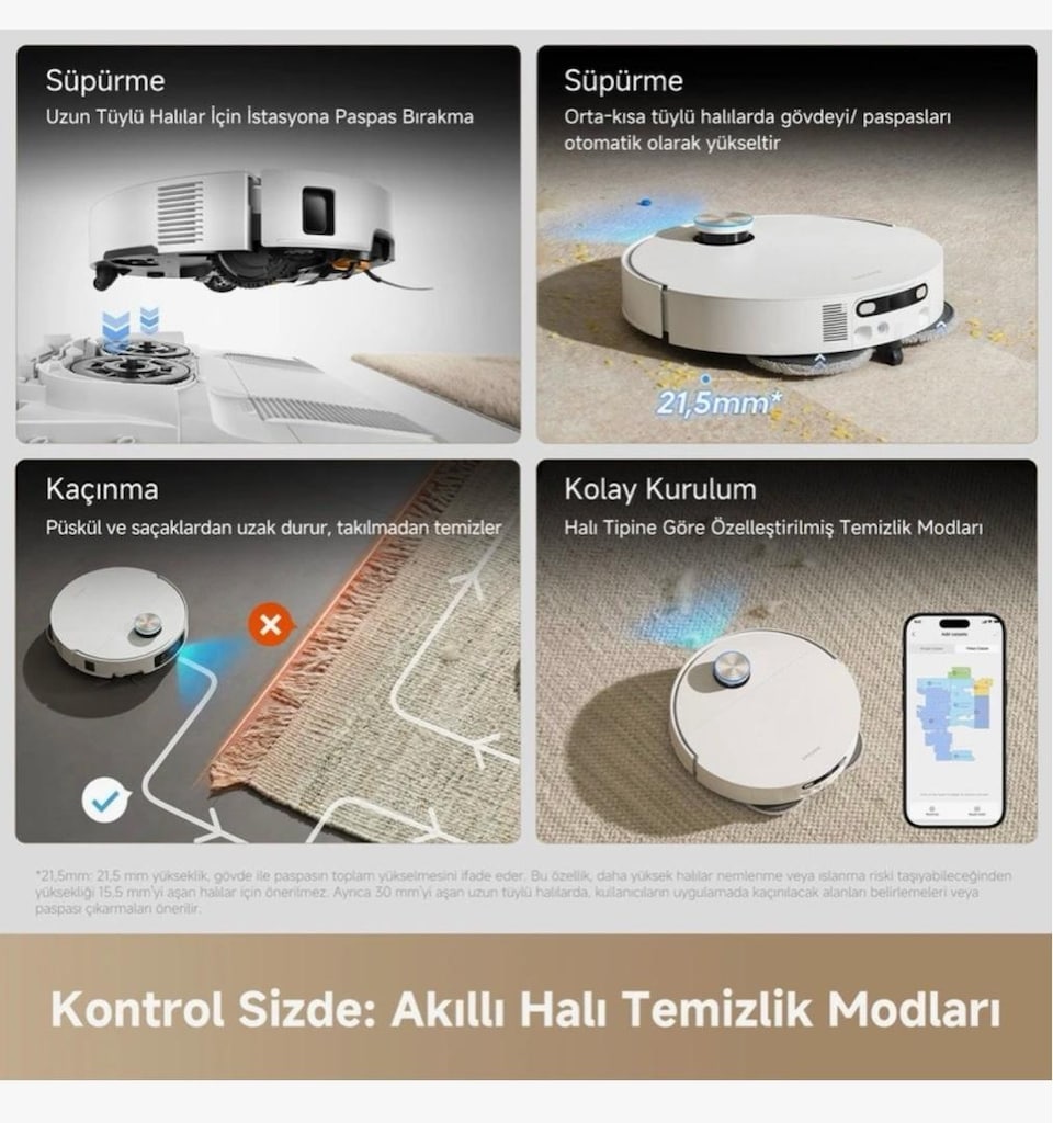 DREAME X60 ULTRA COMPLETE OTOMATİK SÜPÜRGE - 6