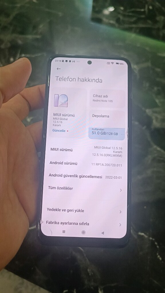 Sahibinden temiz YD Xiaomi Redmi Note 10 S - 3
