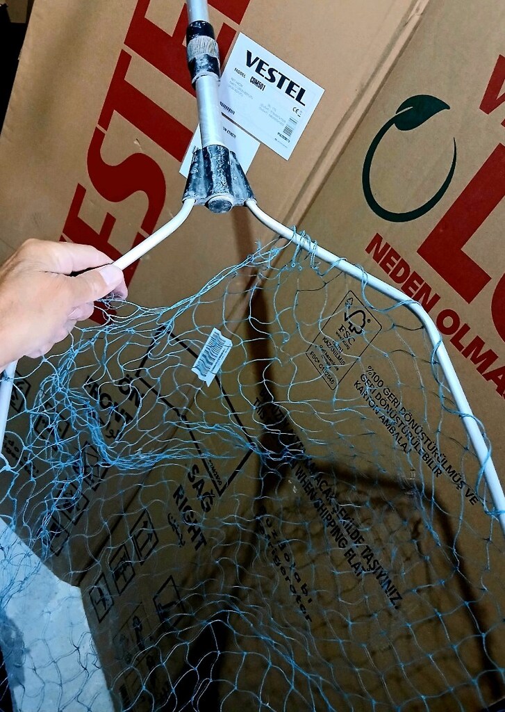 Balık av kepçesi kısa sap - 2