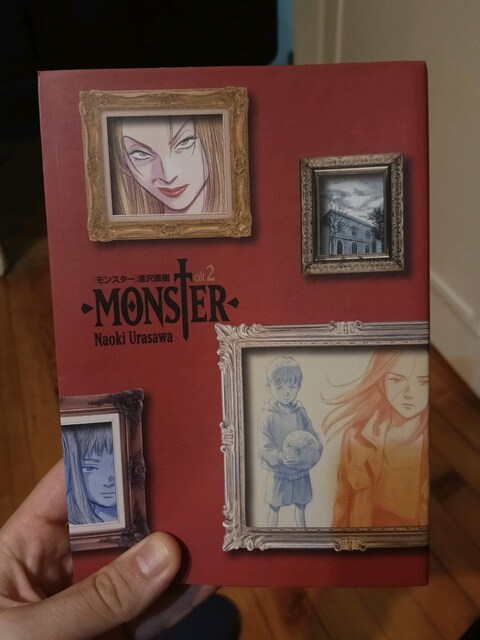Monster Manga cilt 1 + cilt 2