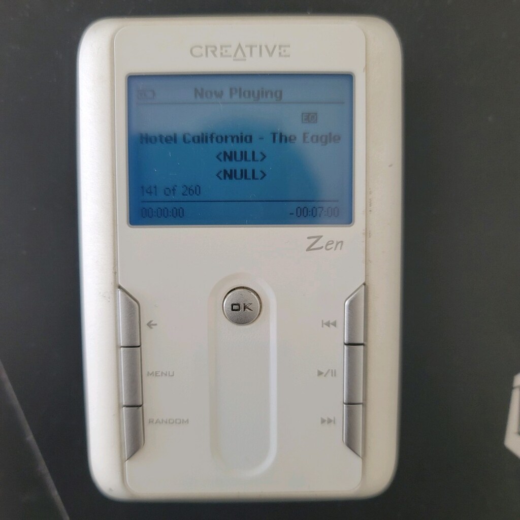 Creative zen touch mp3 çalar 20gb - 7