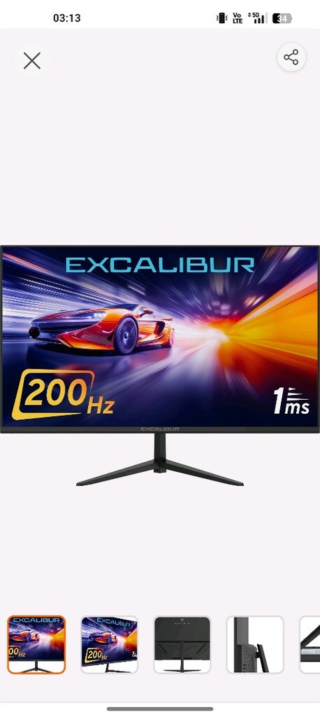 Casper 23.8'' 1MS monitör - 3