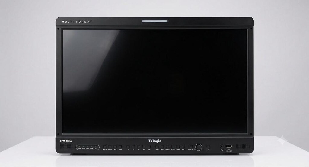 TVLogic LVM-182W 18.5" Broadcast Referans Monitörü - 2