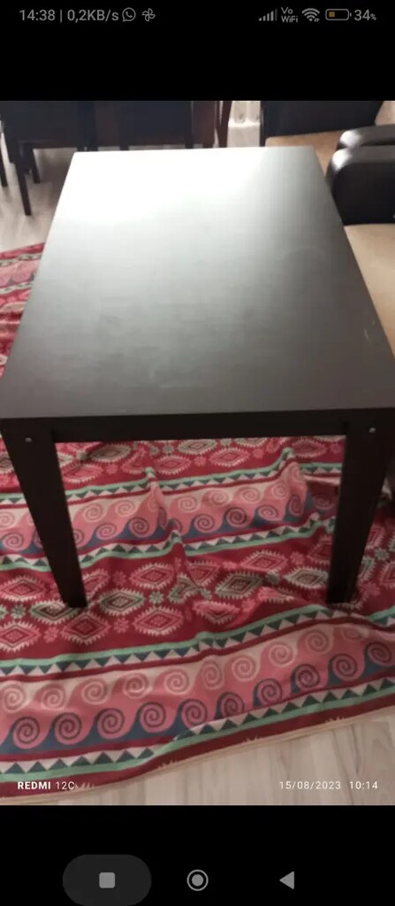6 kişilik Yemek masası 130x80 cm - 3