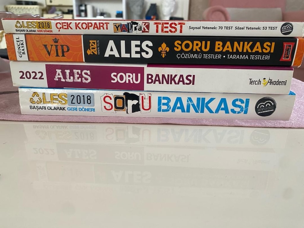 SIFIR ALES SORU BANKALARI 6 adet - 2