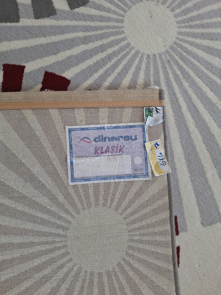 dinarsu 6 m2 yün halı - 3