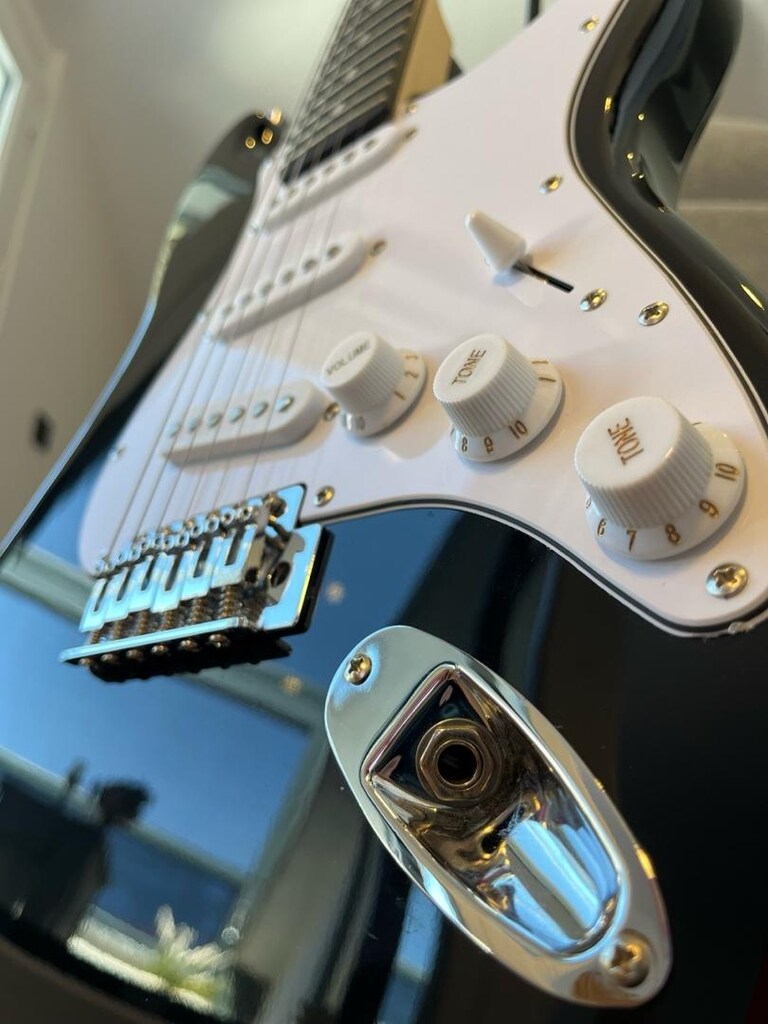 FULL SET MIDEX STRAT ELEKTRO GİTAR + G-15 AMFİ + VS... - 3