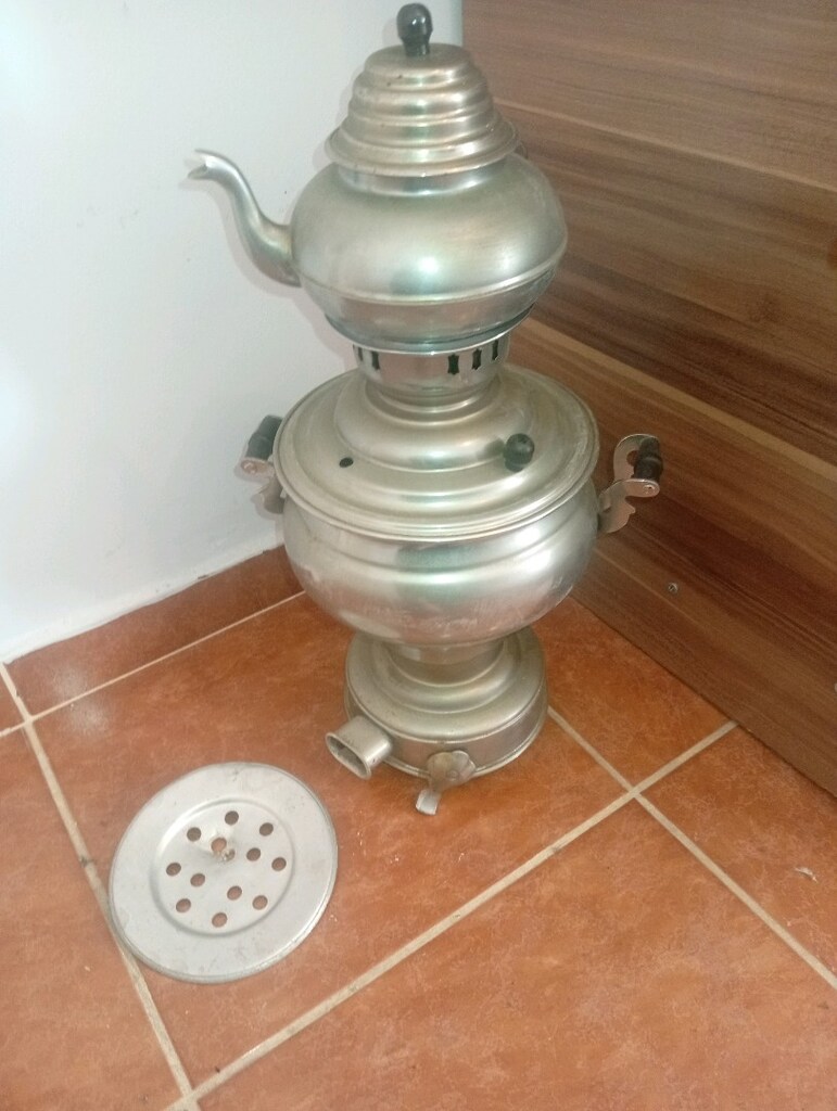 Antika Bakır Semaver - 9