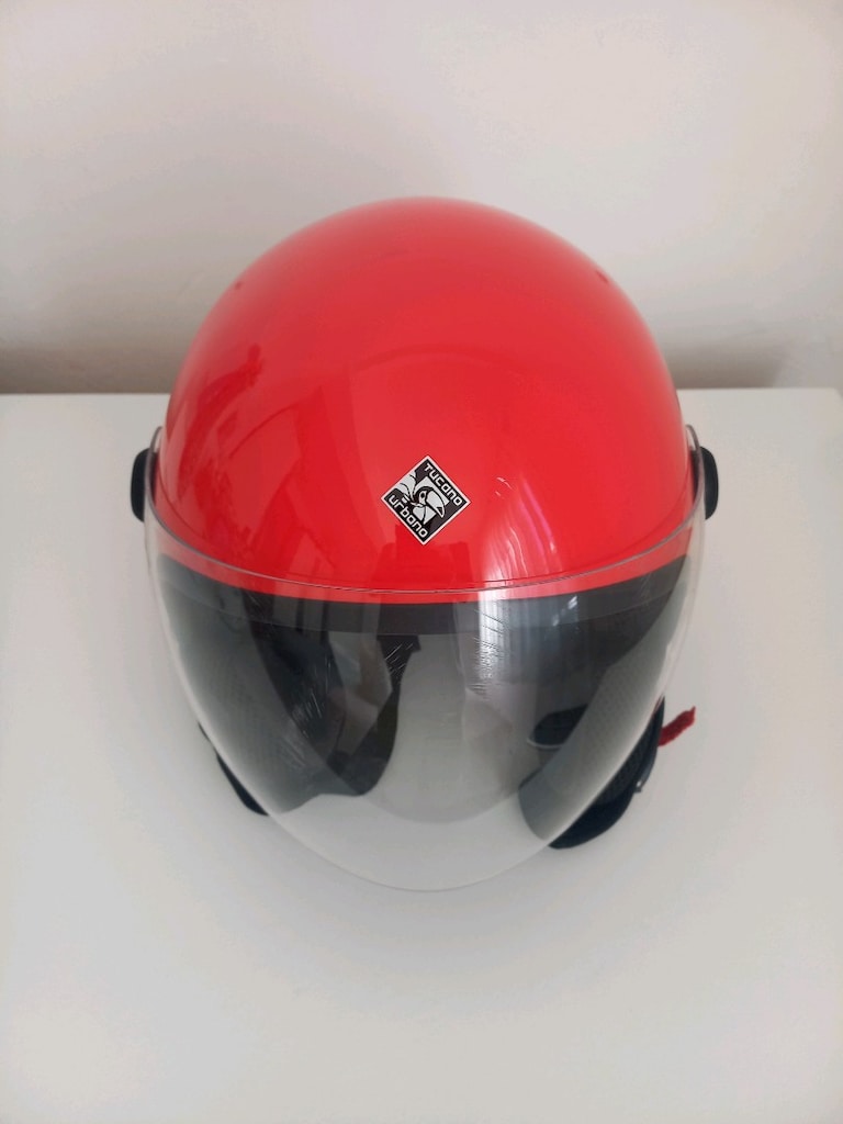 Vespa/Scooter Tarzı İtalyan Tucano Urbano Açık Kask - 6