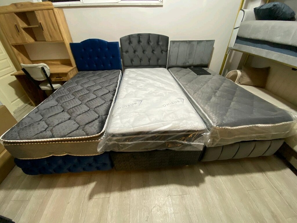 SIFIR TEK KİŞİLİK YENİ BAZA BAŞLIK YATAK ŞOK FİYAT - 4