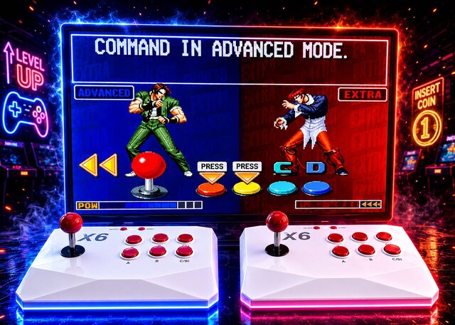 GAME STICK X6 20.000+ Retro Oyun | 4K HDMI Tak & Oyna