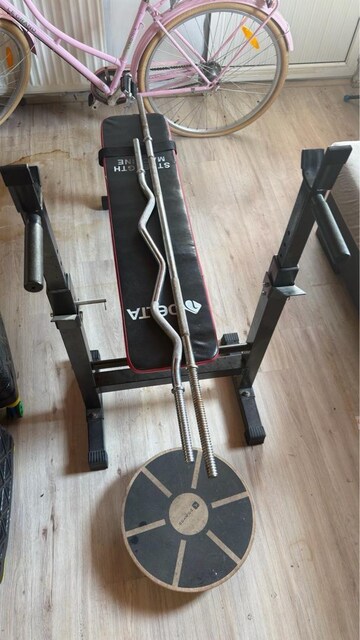 bench press sehpa& ağirlik seti
