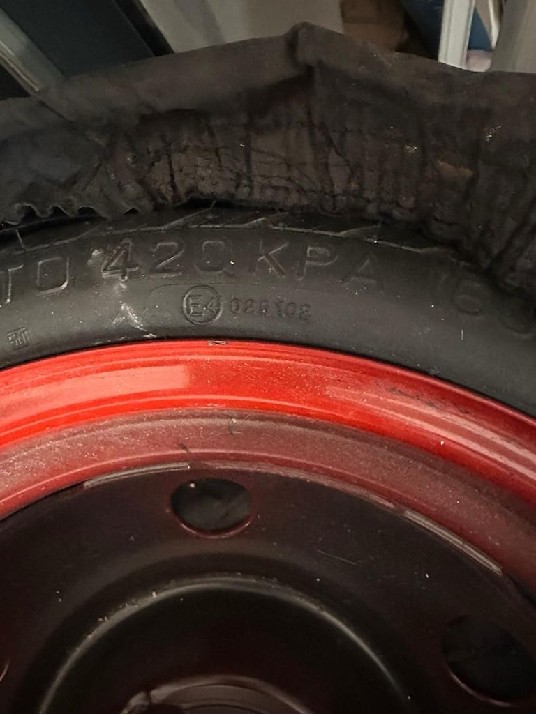 Sıfır Kumho 115/70 D15 İnce Stepne (4 Bijon) - Kılıflı - 4