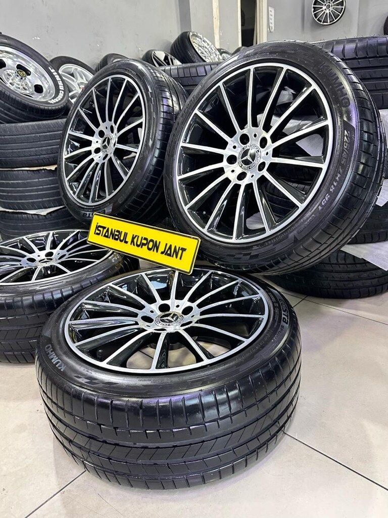 18 İNÇ SIFIR ! MAYBACH JANT LASTİK TAKIMI 1AYLIK 5x112 MERCEDES 2026 - 11