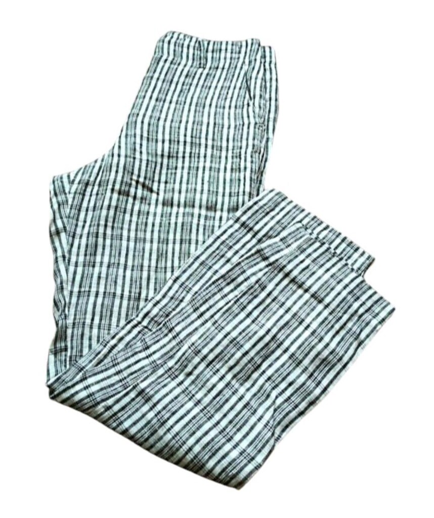 Mango Keten Pantolon - 4