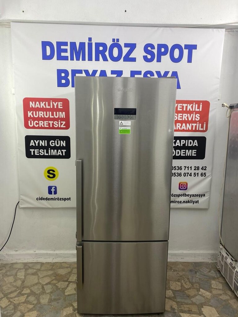 ARÇELİK BUZDOLABI İNOX 530 L - 9