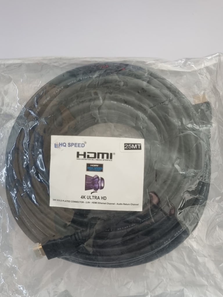 HQ Speed 25 Metre 4K Ultra HD HDMI Kablo - 2