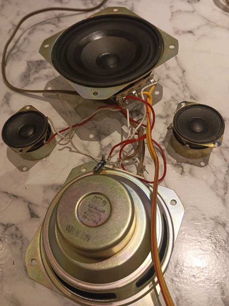 Projelik 8 Ohm 15W Motorjoy Hoparlör Seti (4 Parça) - 7