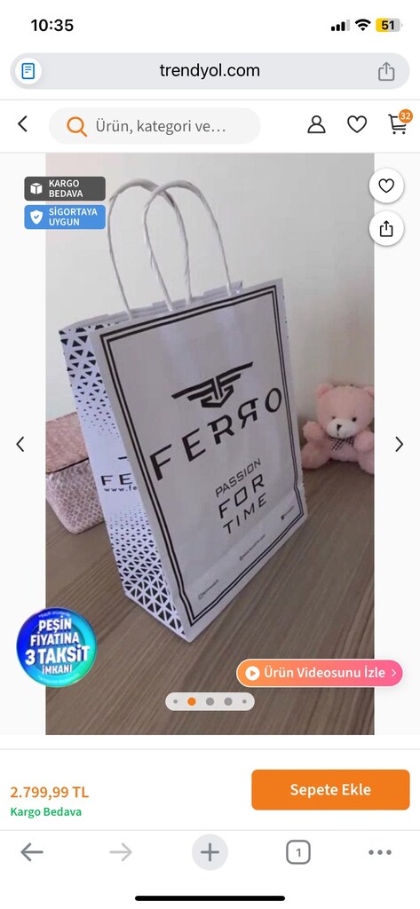 Ferro akıllı saat sıfır garantili kutulu çoğu özelliklere sahib - 14