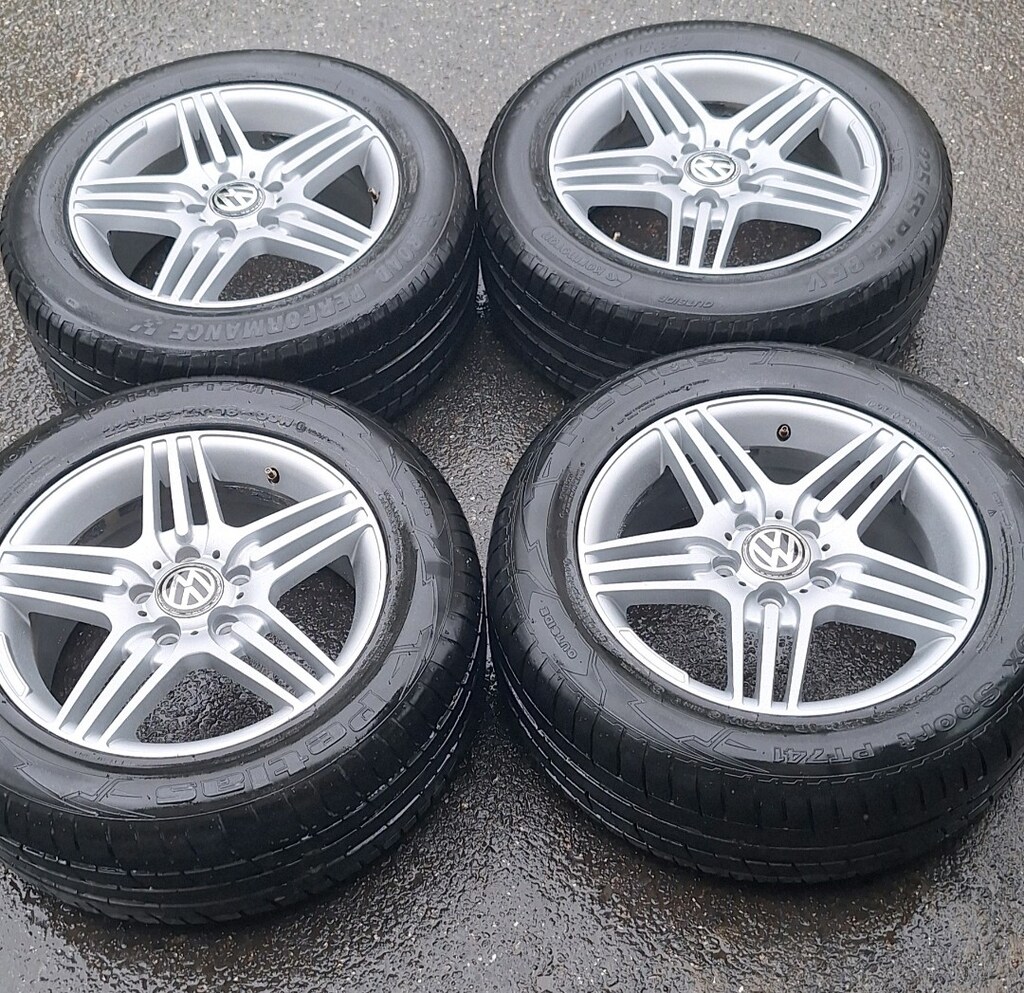 225 55 16 MERCEDES VİTO JANT LASTİK TAKIMI MERCEDES VİTO PASSAT JETTA - 4