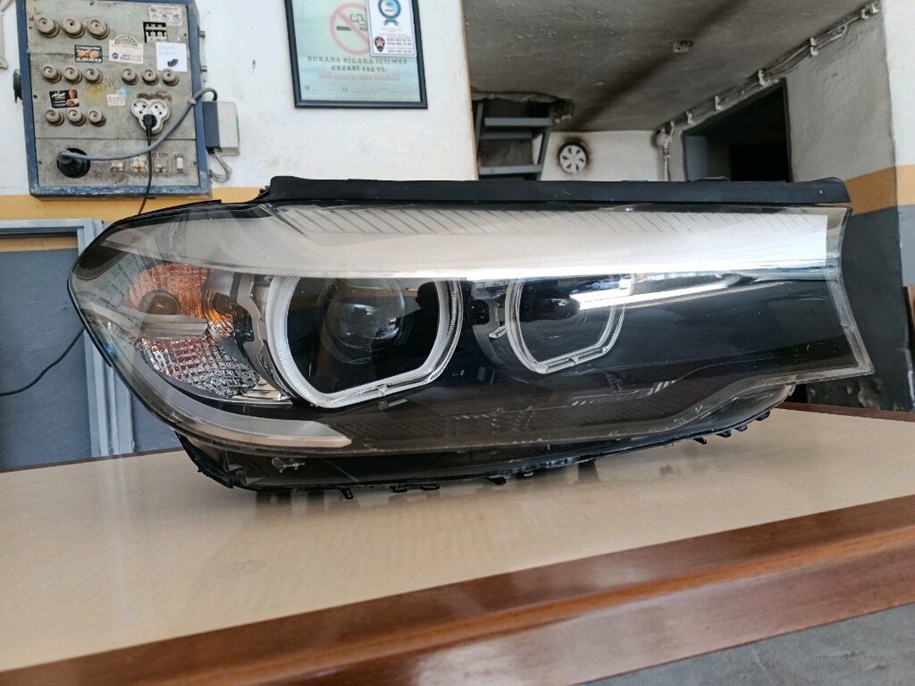 BMW G30 sağ ön far çıkma orjinal - 5