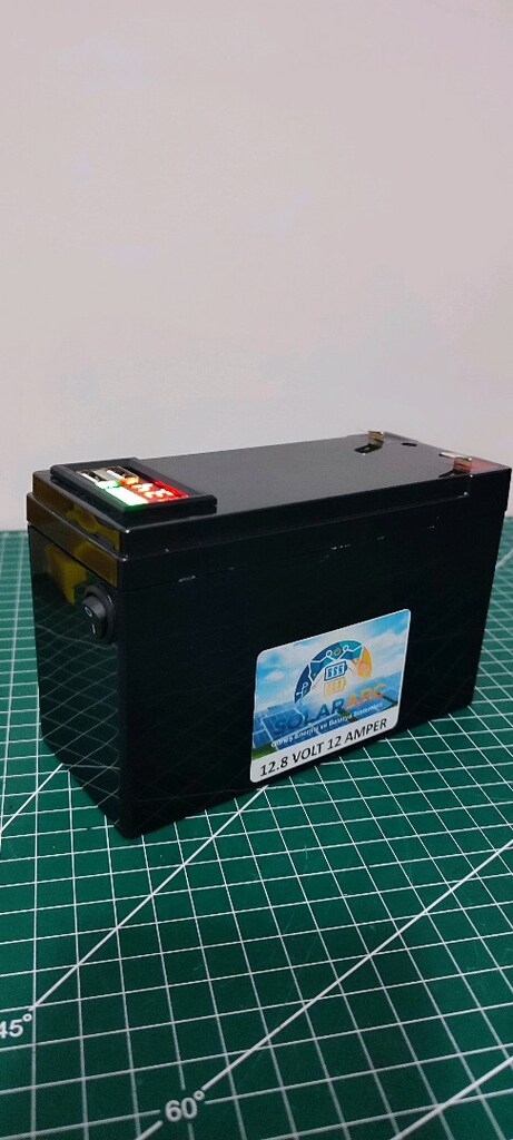 12.8 volt 12 amper lifepo4 akü - 2