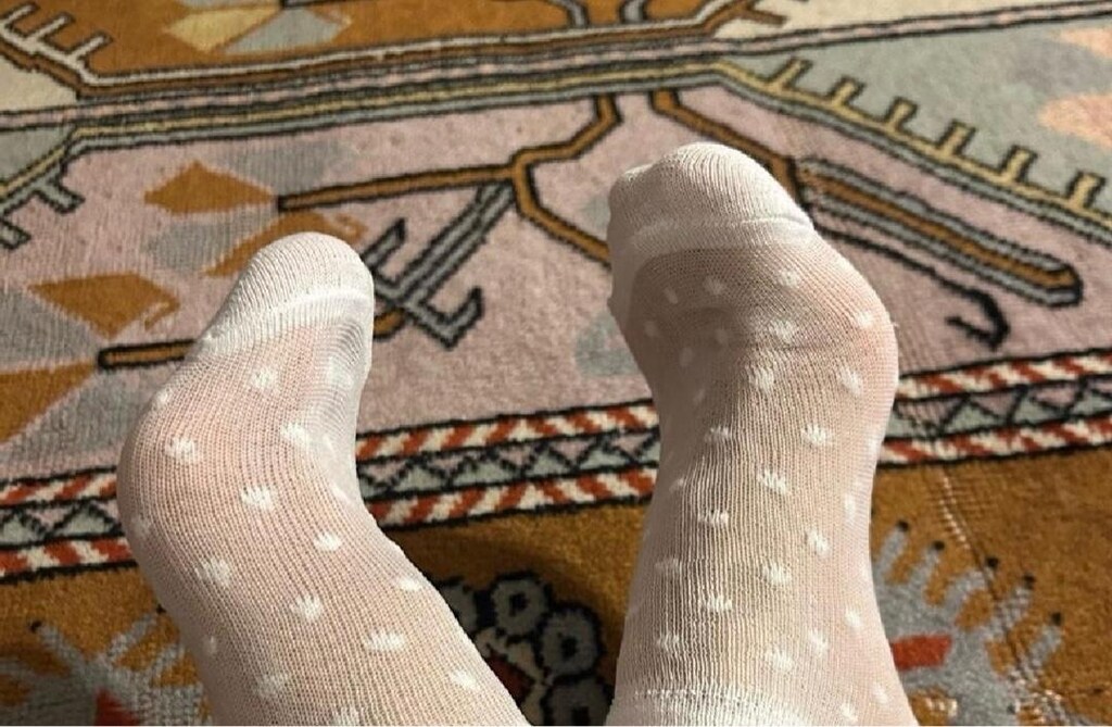 6 çift beyaz tül patik çorap ve 5 çift patik çorap - 5