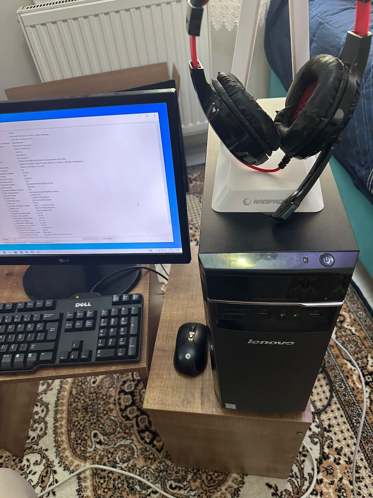 Lenovo masaüstü bilgisayar ve monitör - 2