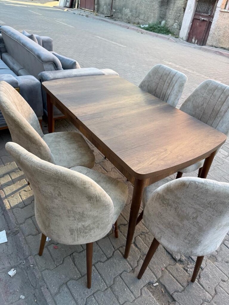 masa sandelye eve teslim sağlam 5dandelye masa - 4