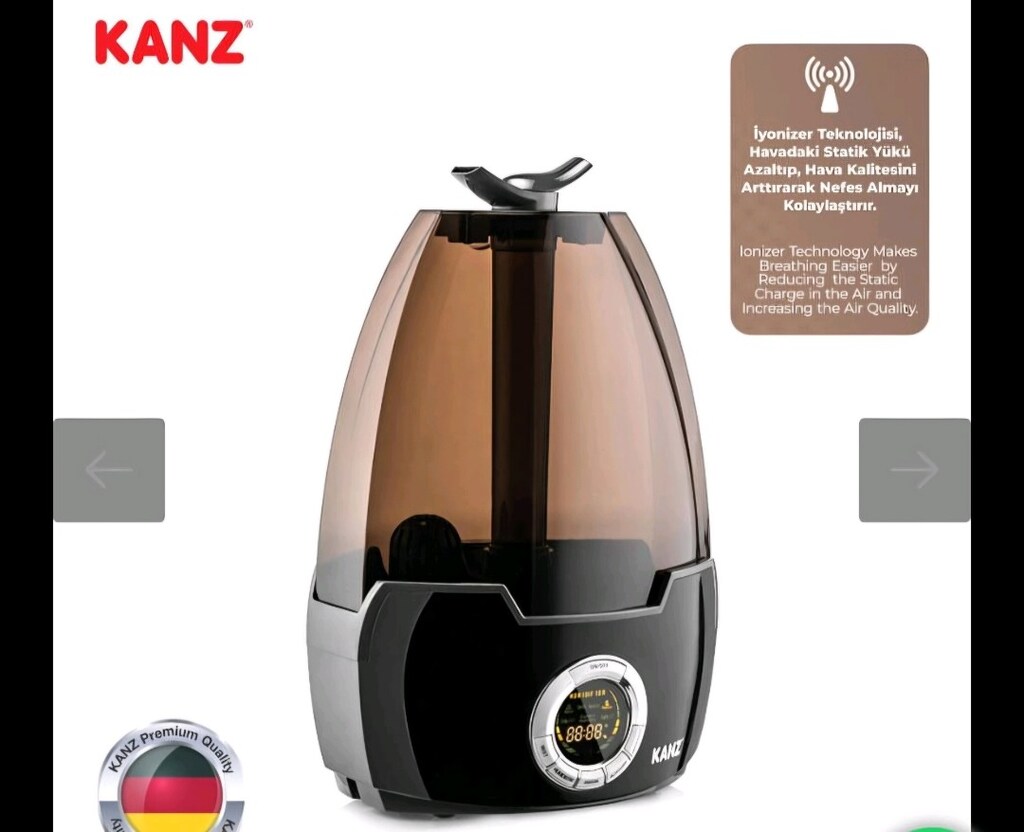 KANZ KNZ-0634 (MH-602) – 5,8 L Ultrasonik Hava Nemlendirici - 7