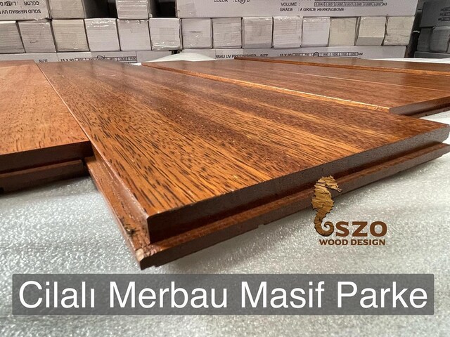 CİLALI DERZLİ MERBAU MASİF PARKE İTHAL