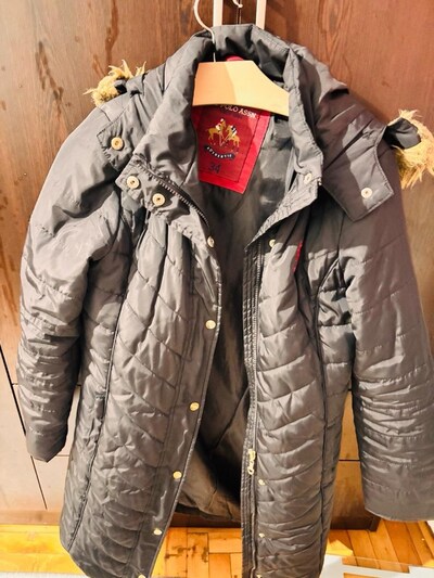 U.S. Polo Assn Kadın Mont – 34 Beden, Temiz, Orijinal