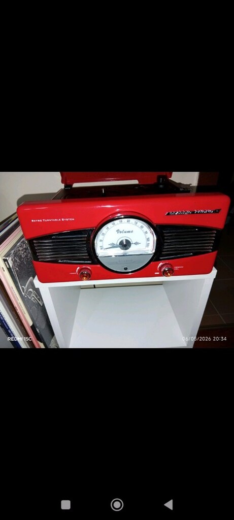 PİKAP LENCO TT-27 RETRO PLAK ÇALAR - 6
