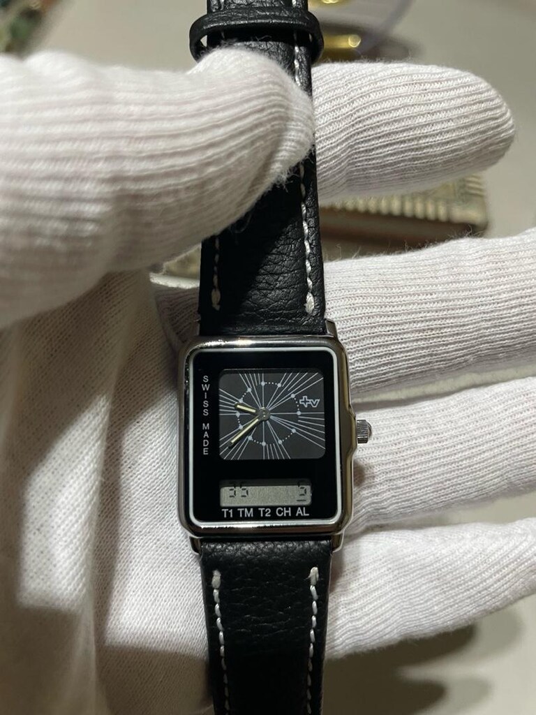 Mondaine Two - Timer Analog - Dijital Vintage - 2