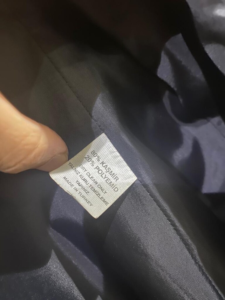 36 beden siyah yeni blazer ceket - 3