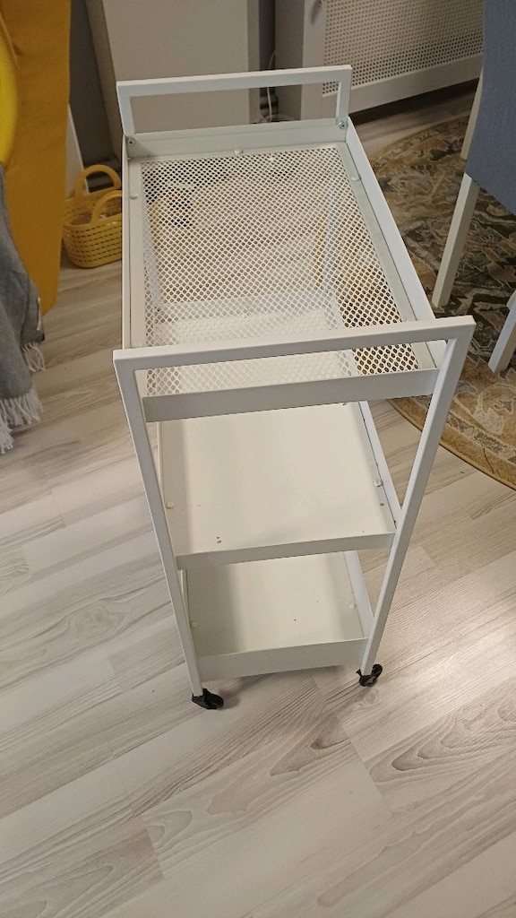 ikea servis arabası metal - 3