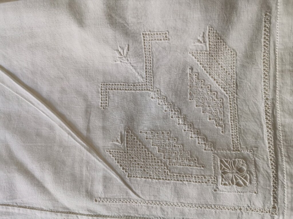 Antika 100 yıllık Mendil Antep işi
