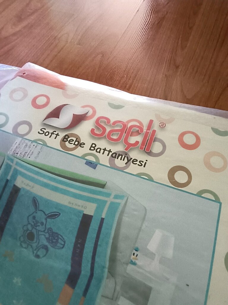 Yeni etiketli bebek battaniyesi - 2