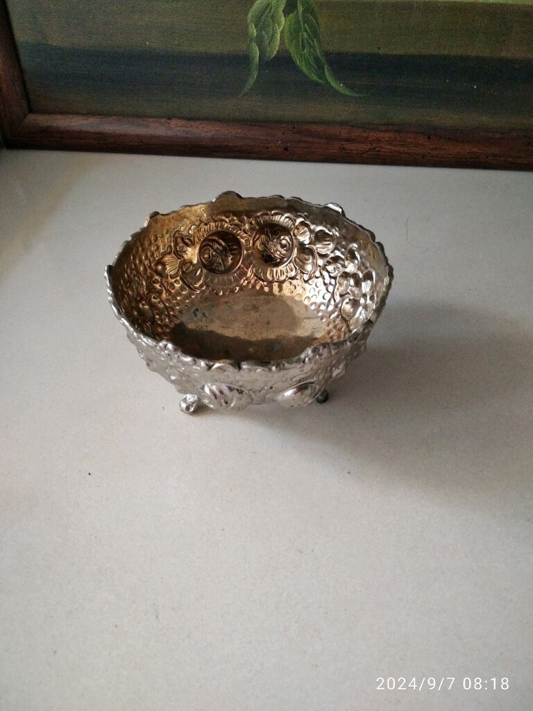 Vintage Ayaklı Şekerlik- Açıklama Altta - 5