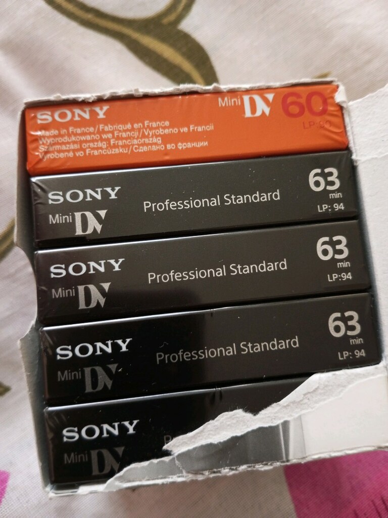 Sony mini dv kaset - 2