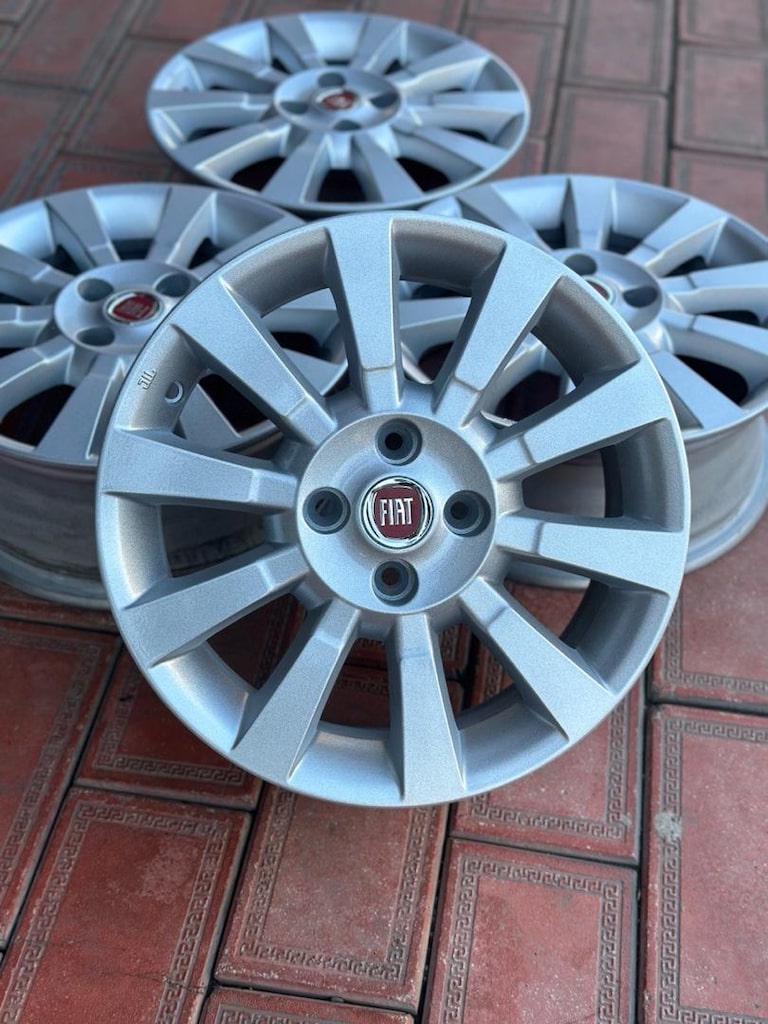 15 inç 4x98 orjinal Fiat jant takımı hatasız - 3